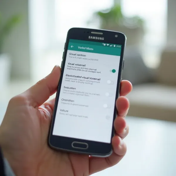 Comment désactiver la messagerie vocale visuelle sur Samsung