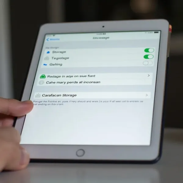 Borrar caché en apps específicas del iPad