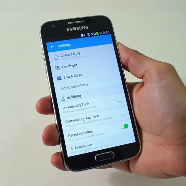 Cómo configurar el buzón de voz en Samsung