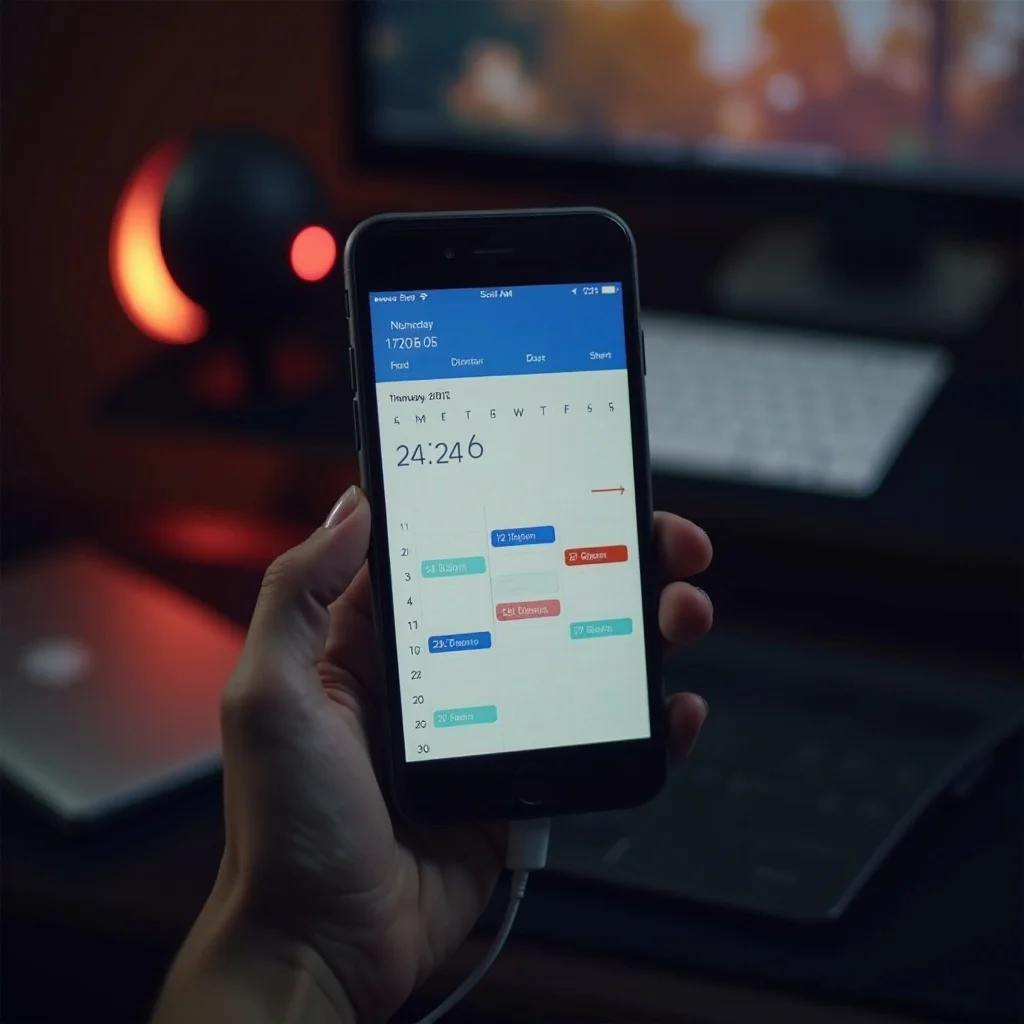 cómo sincronizar google calendar con iphone