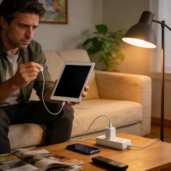 Comment résoudre un problème de charge sur un iPad