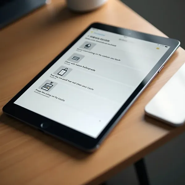 Wie oft sollte man den Cache auf dem iPad löschen?