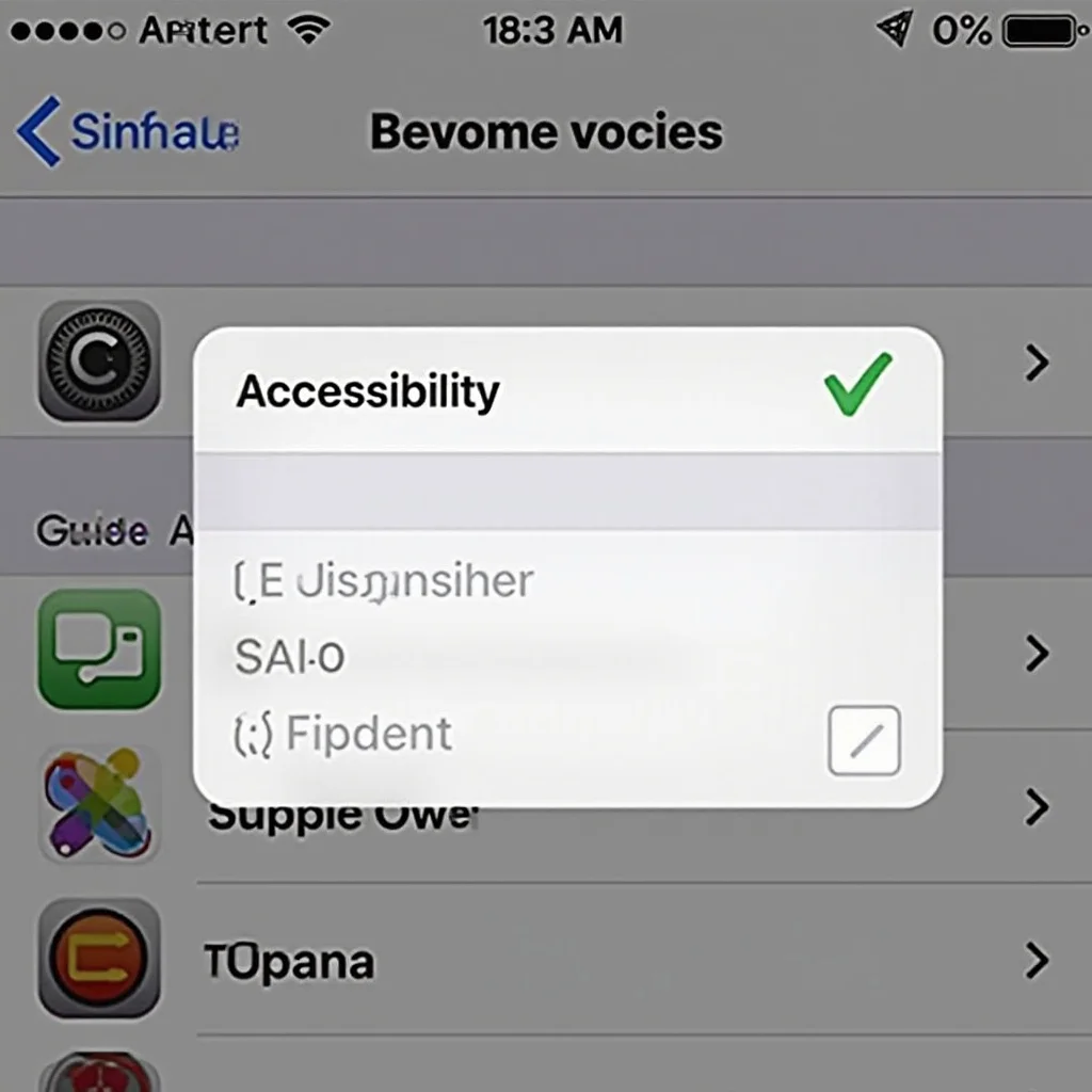 Was ist VoiceOver und wie lässt es sich deaktivieren?